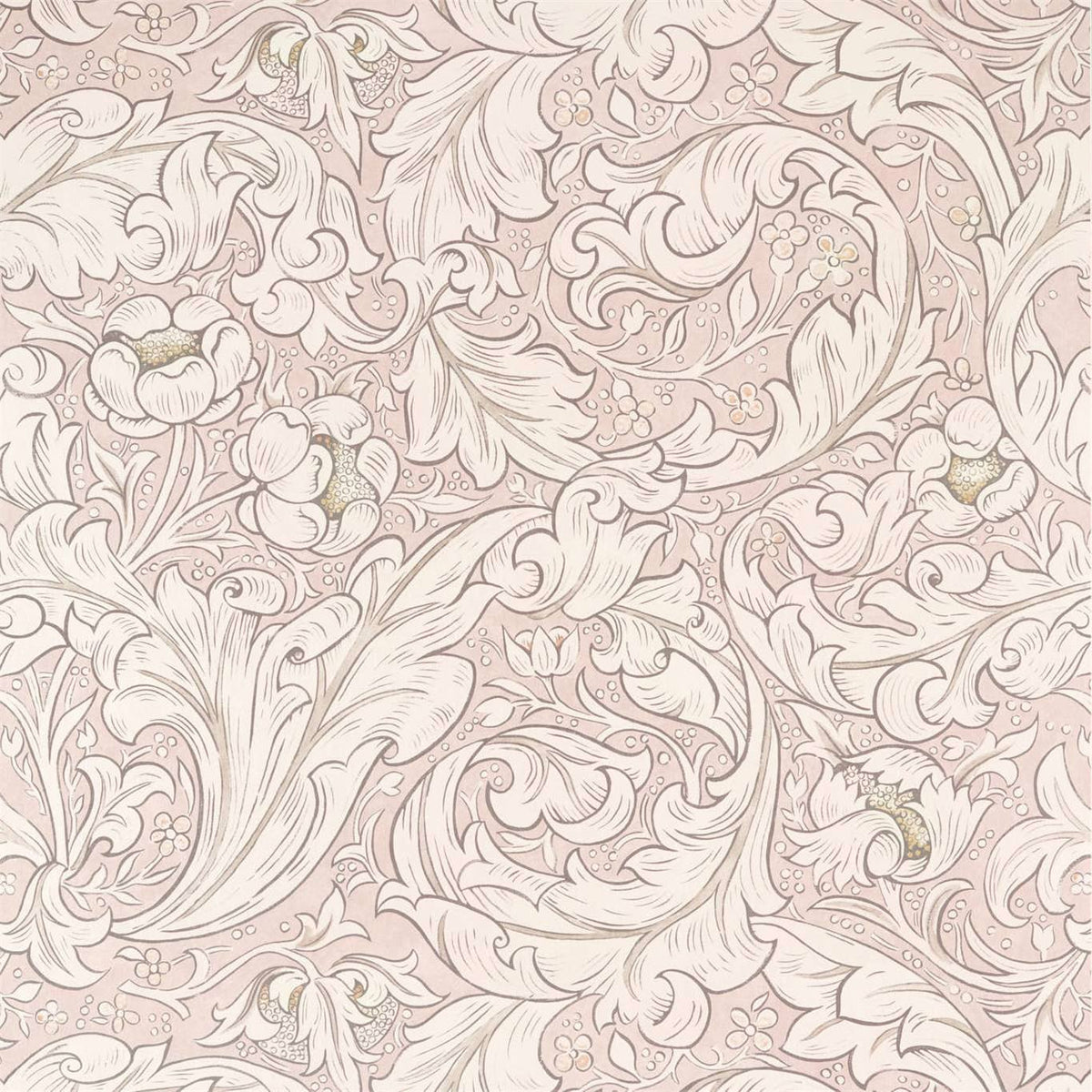 Pure Bachelors Button - Faded Sea Pink (sold by the metre)