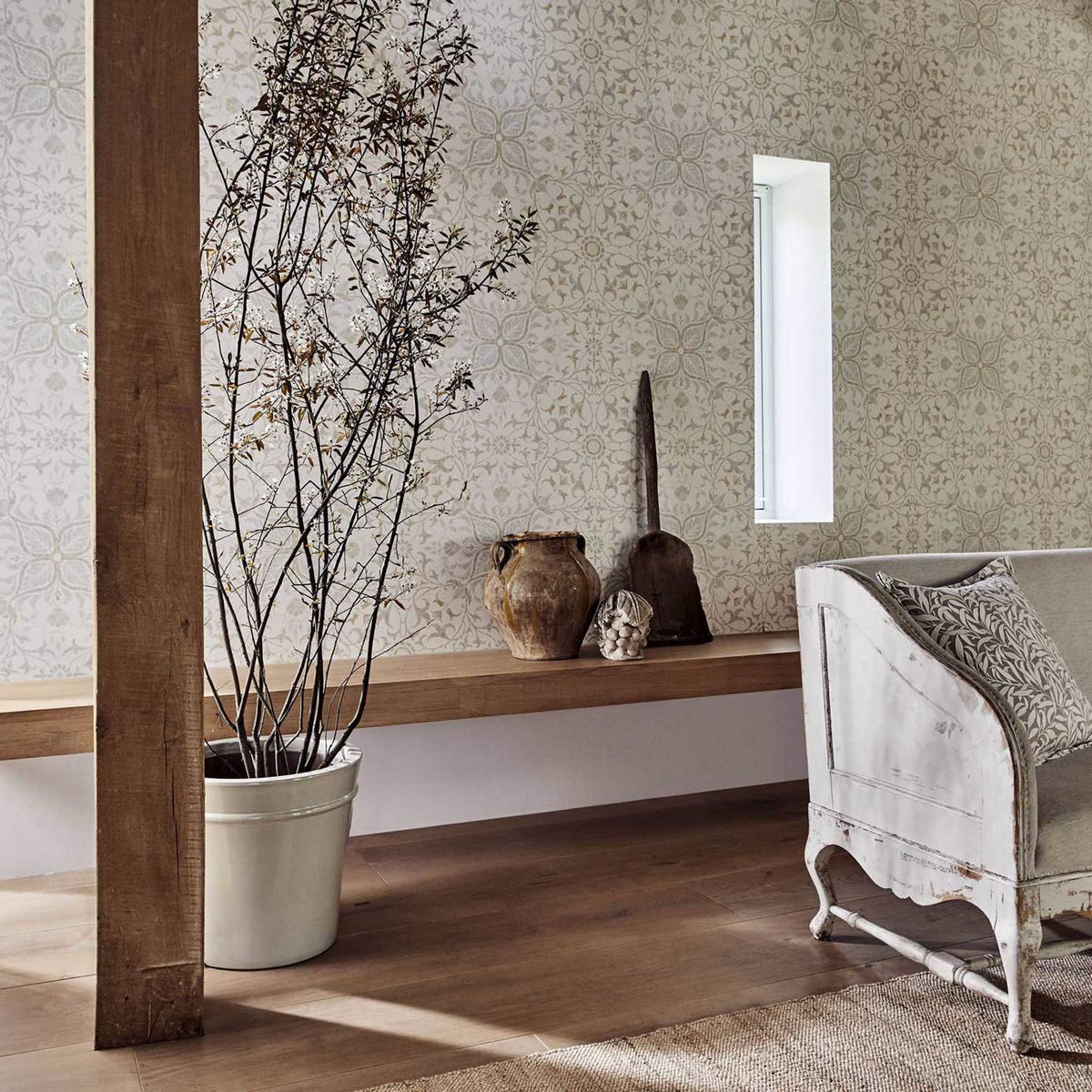 Pure Net Ceiling - Stone/Chalk