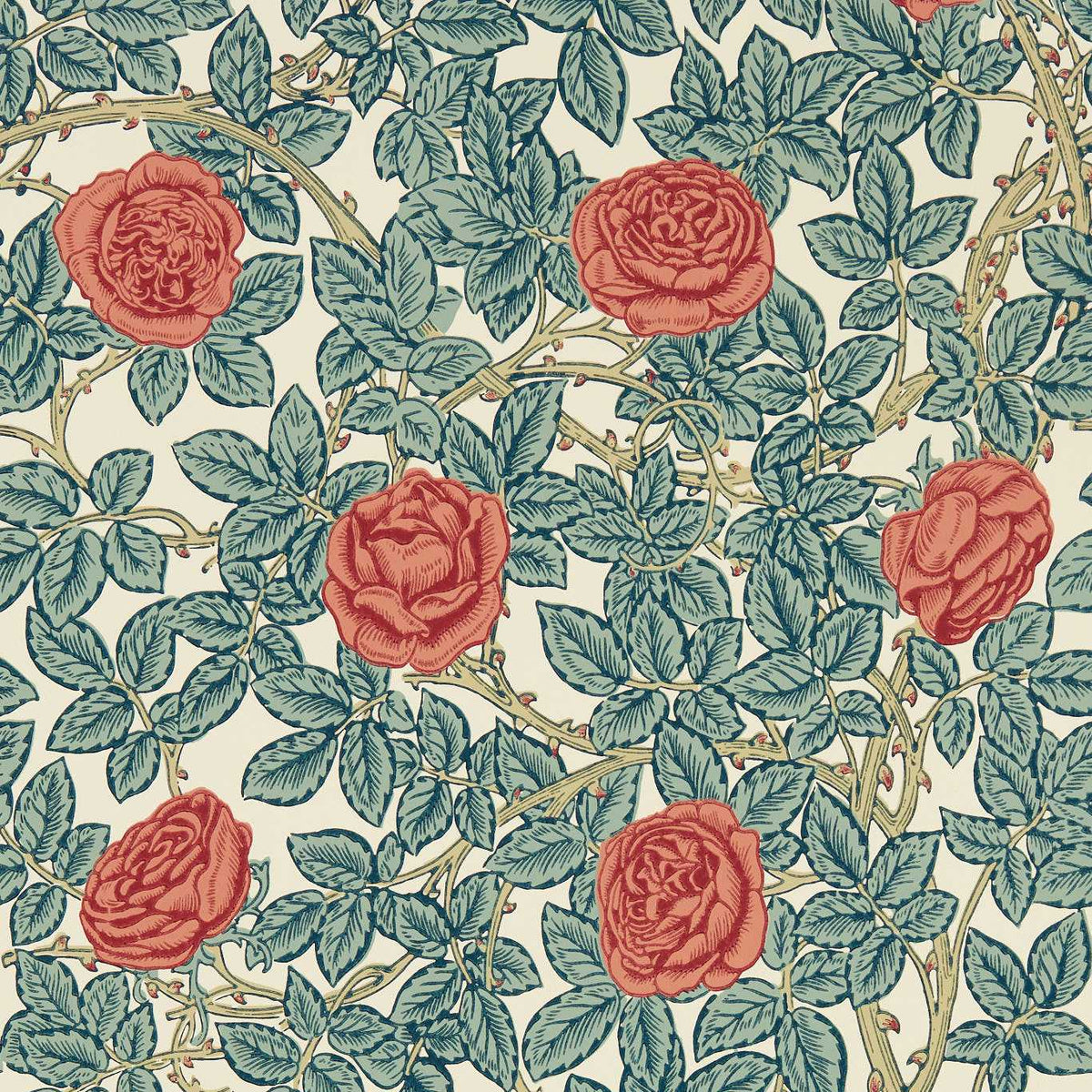 Rambling Rose - Emery Blue/Spring Thicket