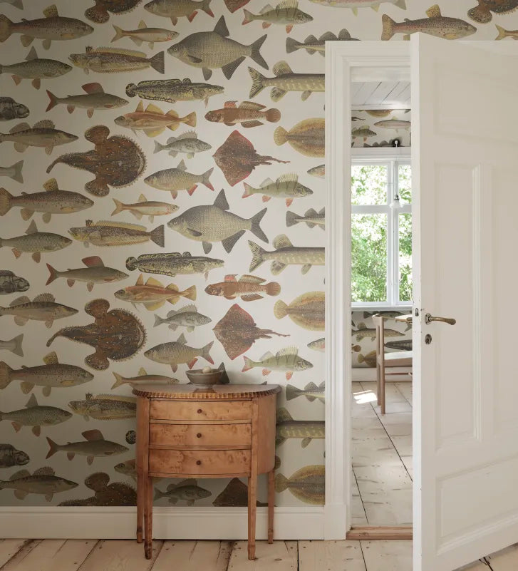 Scandinavian Fish - Beige