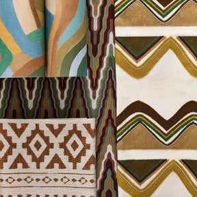 Spiralis - Ochre/Turquoise/Forest