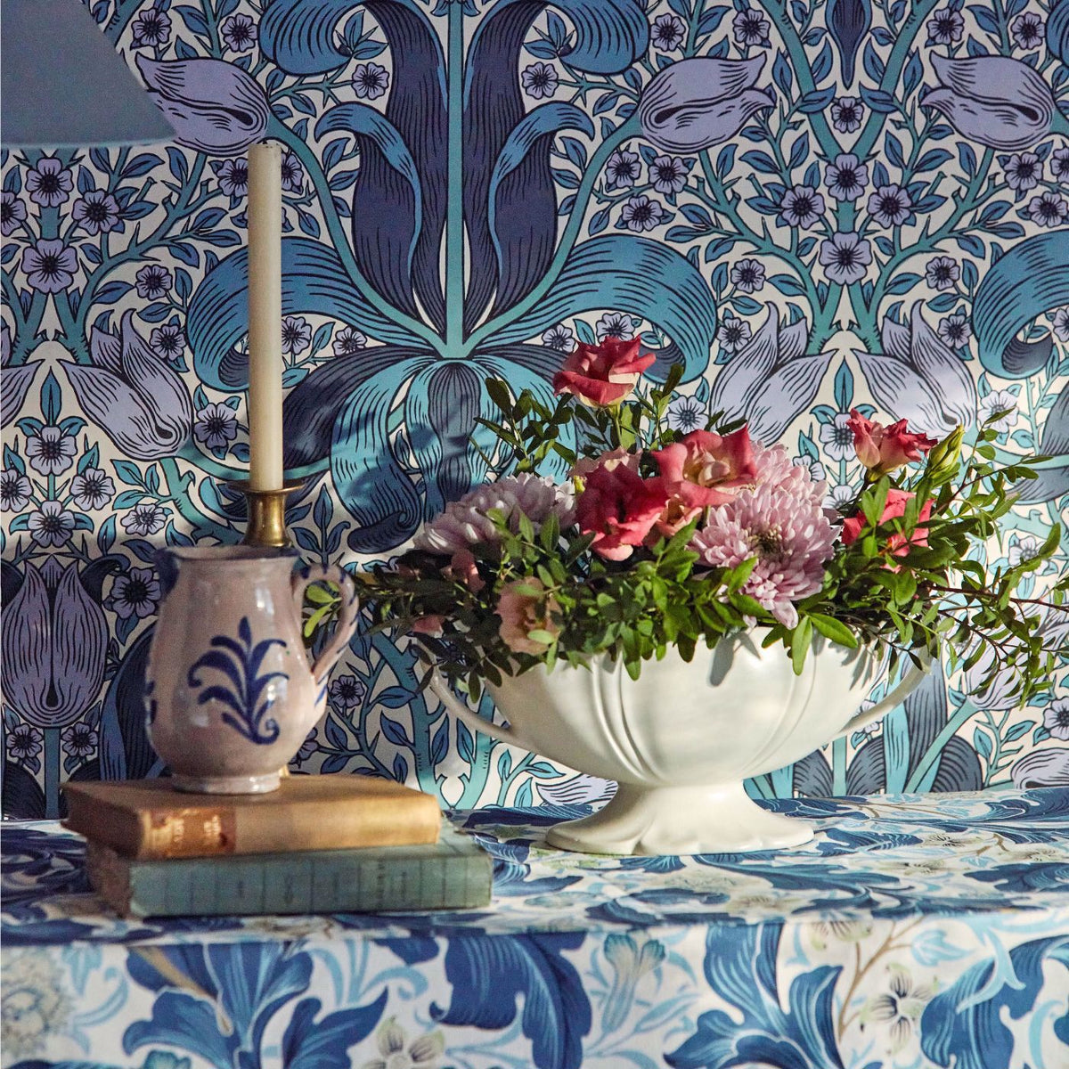 Spring Thicket - Indigo/Lilac