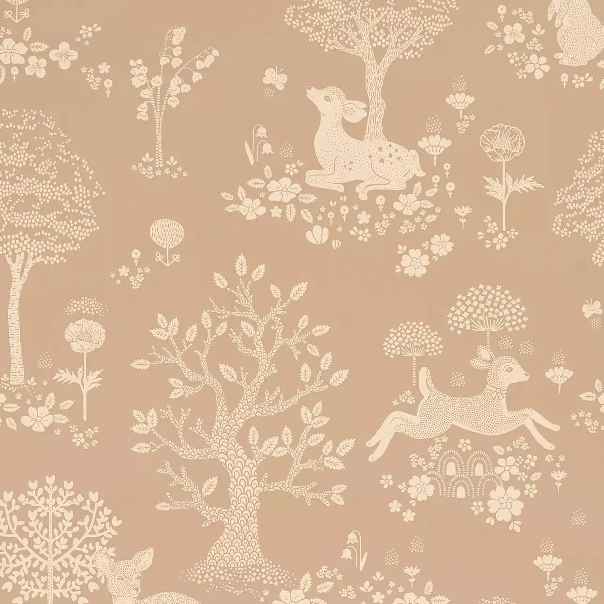 Summer Fields - Soft Brown