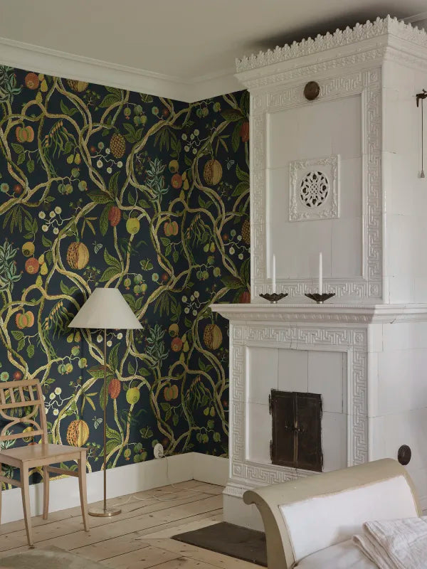 Tree of Life Mural - Dark Blue