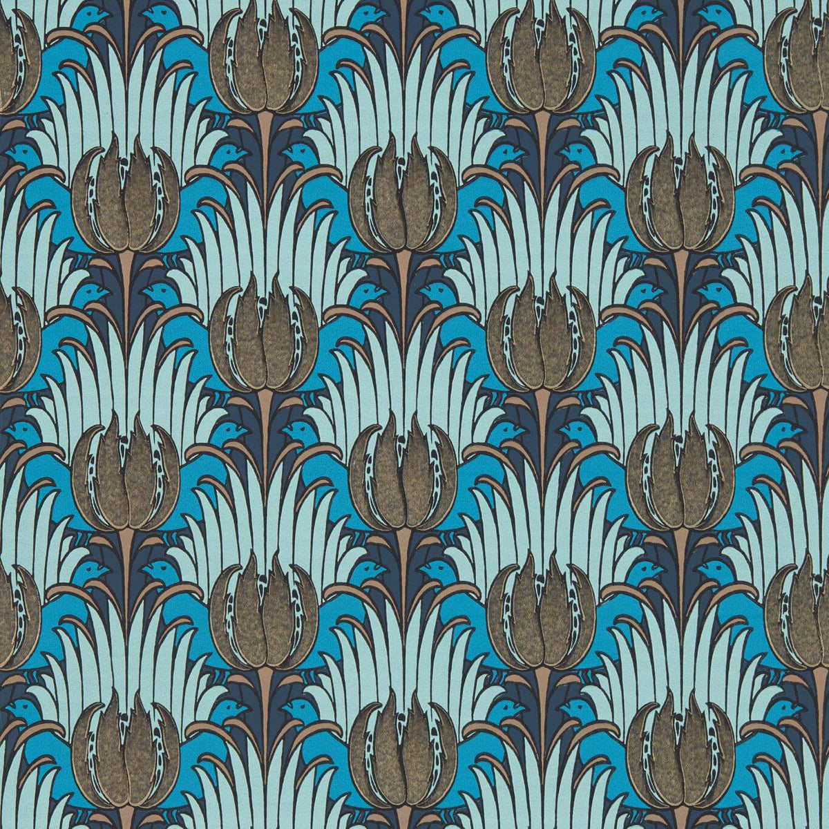 Tulip & Bird - Opal & Seafoam