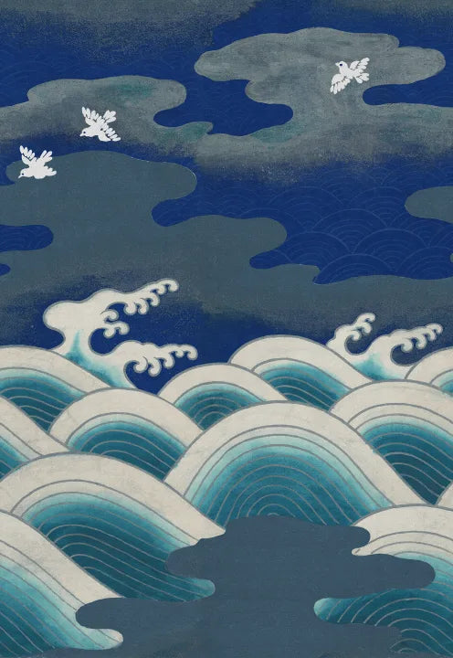 Waves of Happiness - Blue