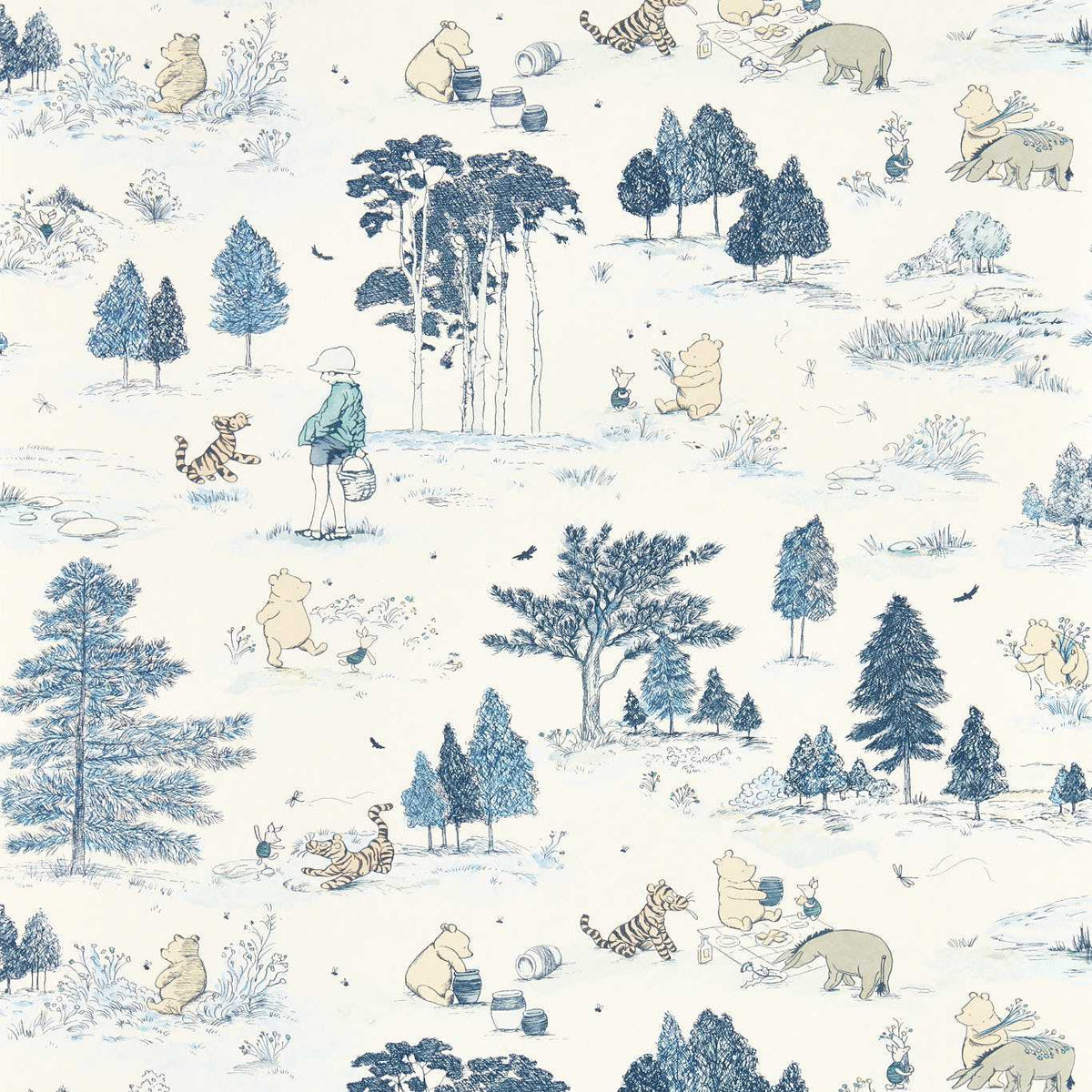 Winnie the Pooh - Bonbon Blue