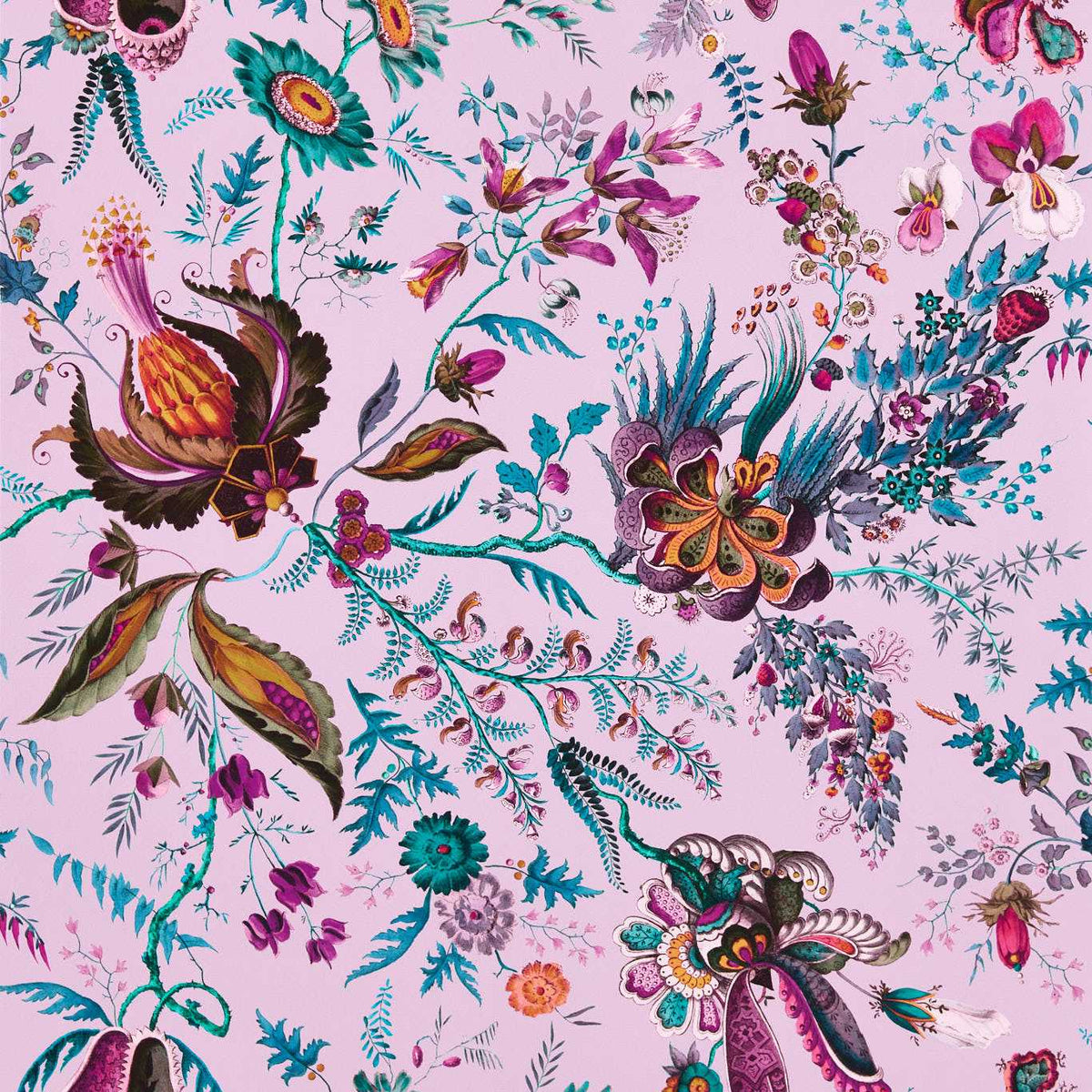 Wonderland Floral - Amethyst/Lapis/Ruby
