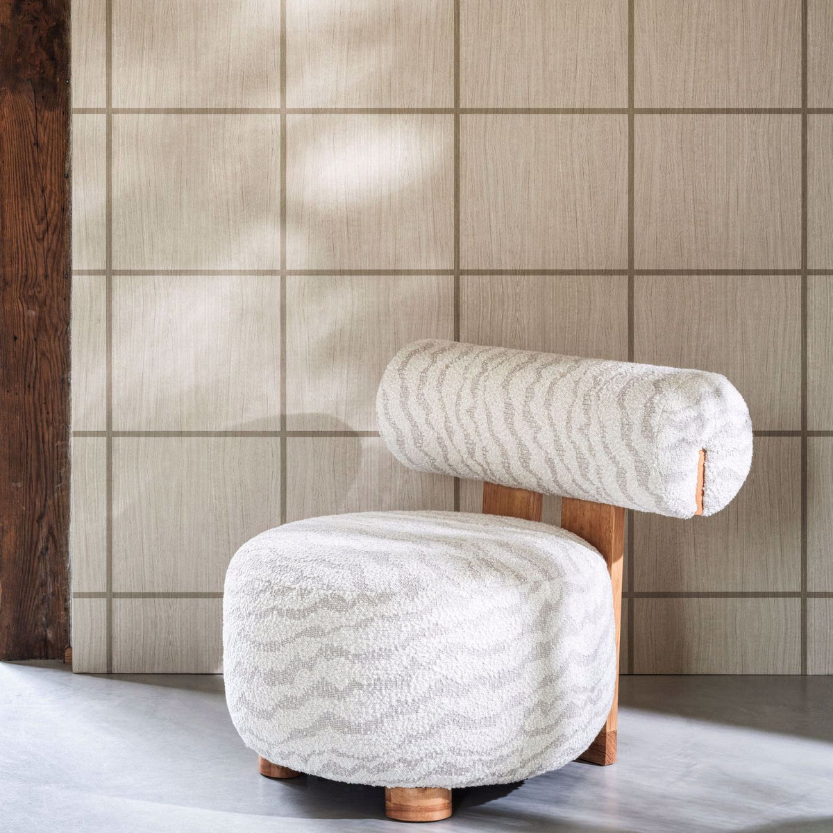 Wood Blocks - Ash/Taupe Gloss