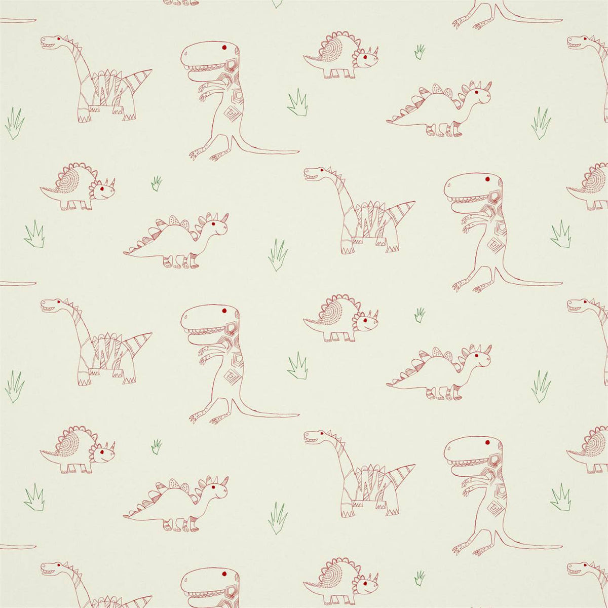 Jolly Jurassic - Strawberry/Emerald/Neutral