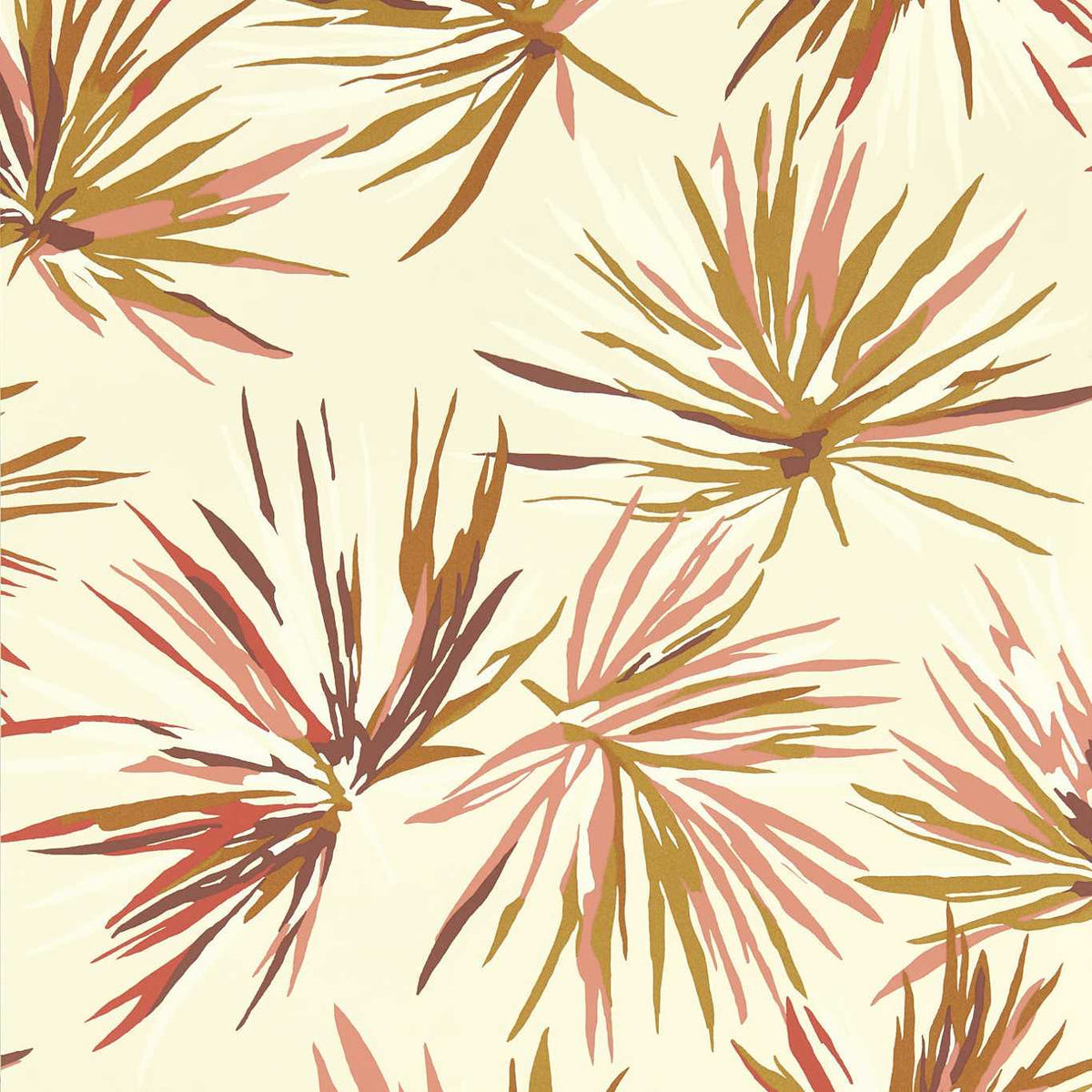 Aucuba - Gold/Rosewood/Parchment