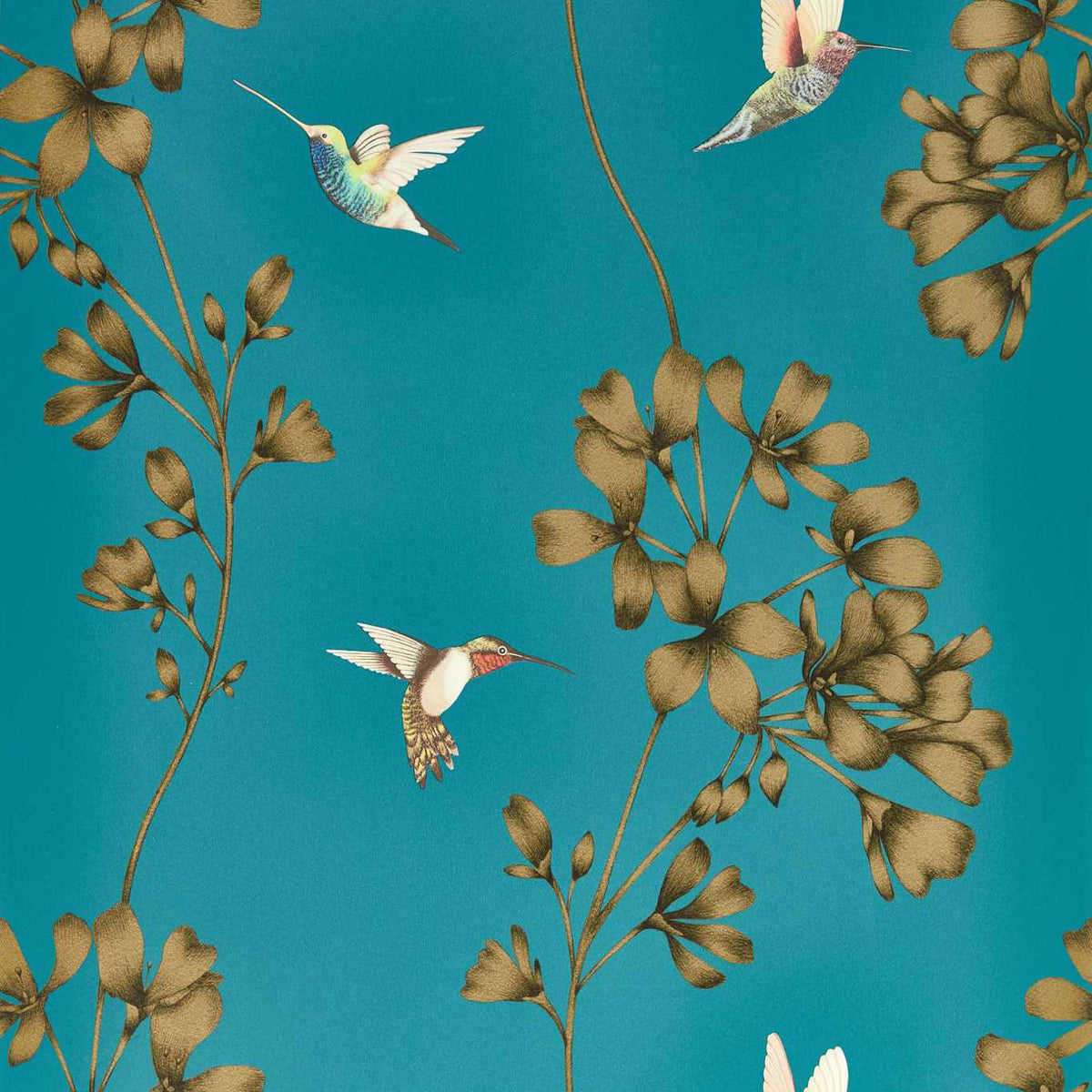 Amazilia - Teal/Gold