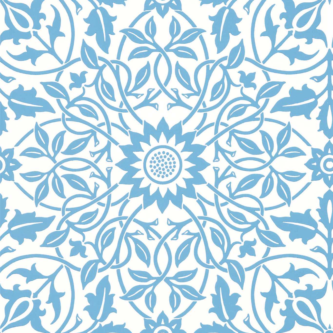 St James Ceiling - China Blue