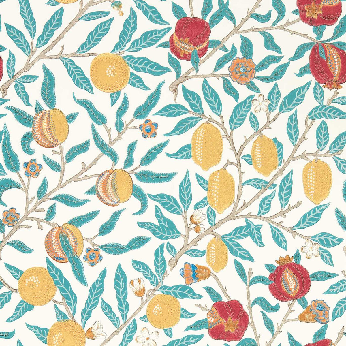 Fruit - Green Indigo/Madder