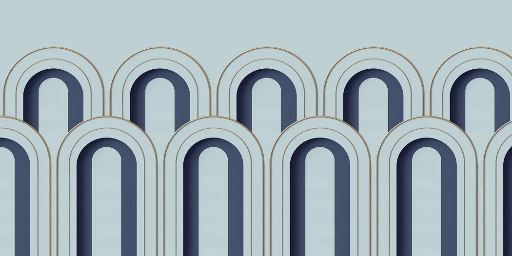 Arch Deco - Blue