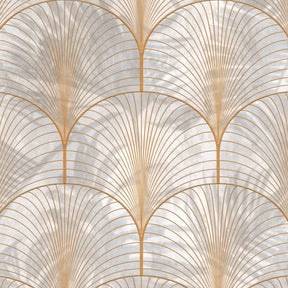Art Deco Palms - Gold