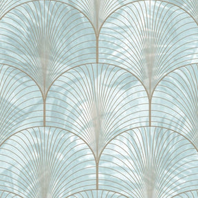 Art Deco Palms - Silver