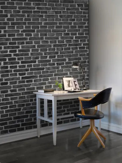Brick Wall - Black
