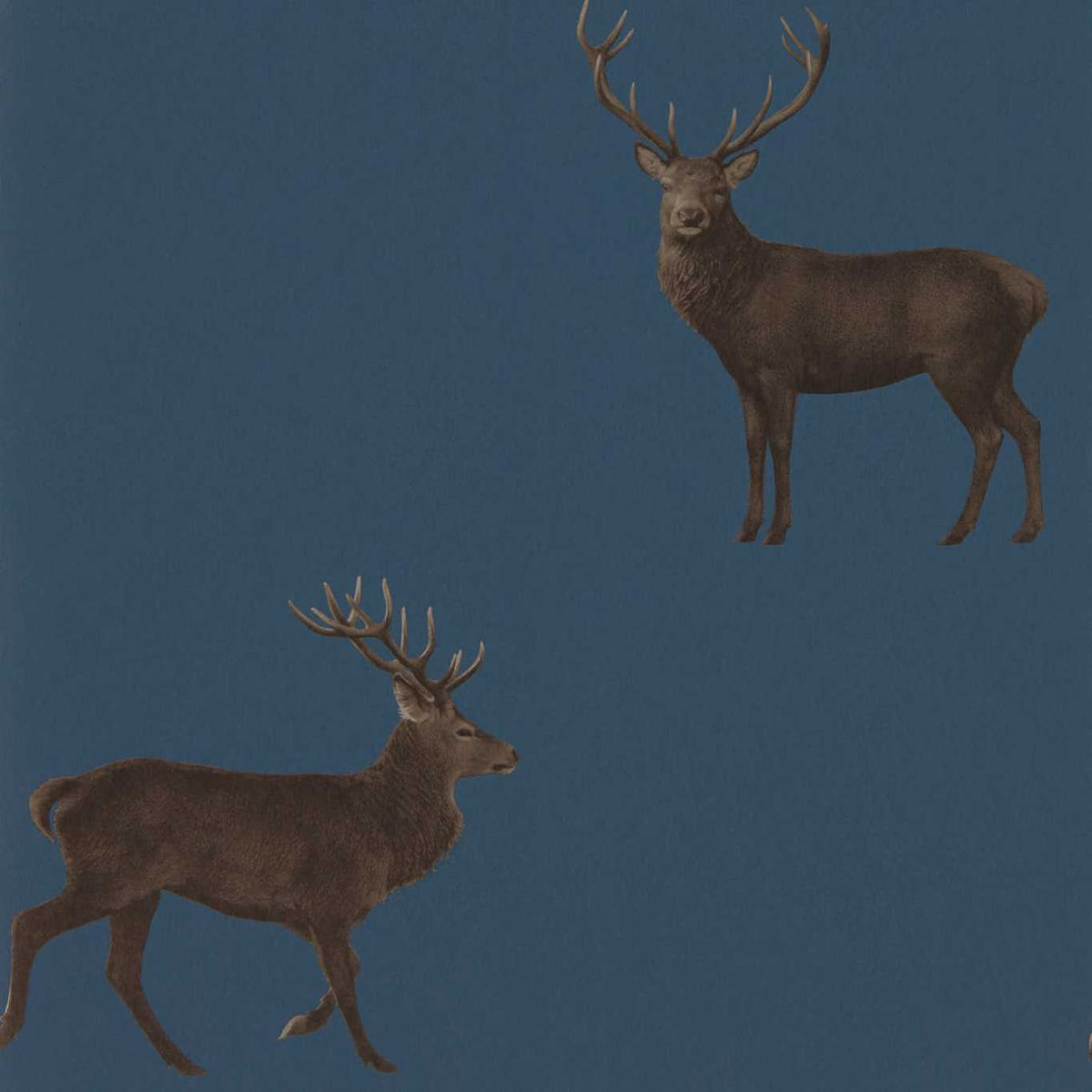 Evesham Deer - Indigo