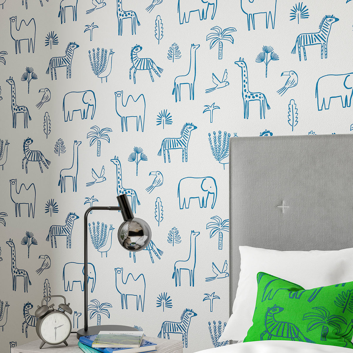 Funky Jungle - Navy