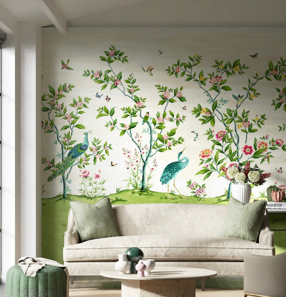 Florence - Fig Blossom/Apple/Peony - Mural