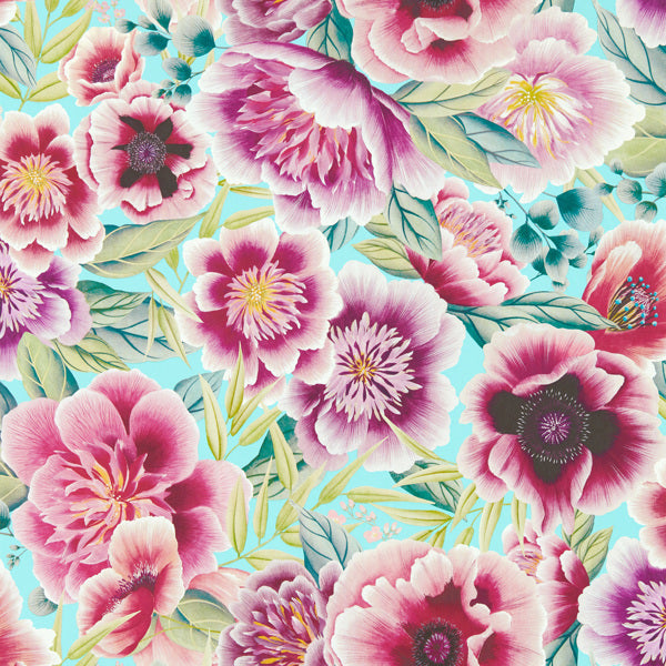 Marsha - Aqua/Peony/Magenta (wide width)