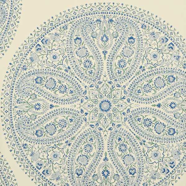 Paisley Circles - Blue