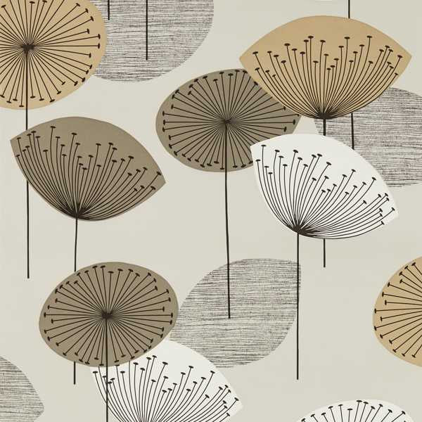 Dandelion Clocks - Metallic/Smoke Tree