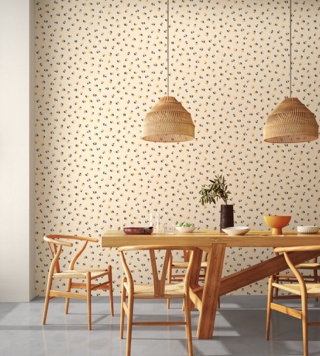 Leopard Dots - Pebble/Milkshake