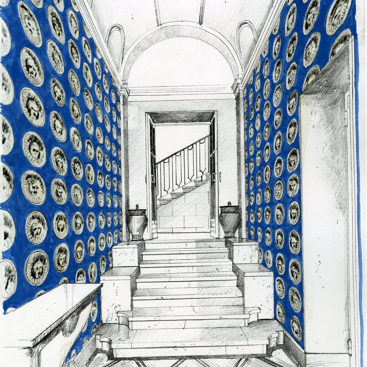 Medallion - Lazuli/Nickle