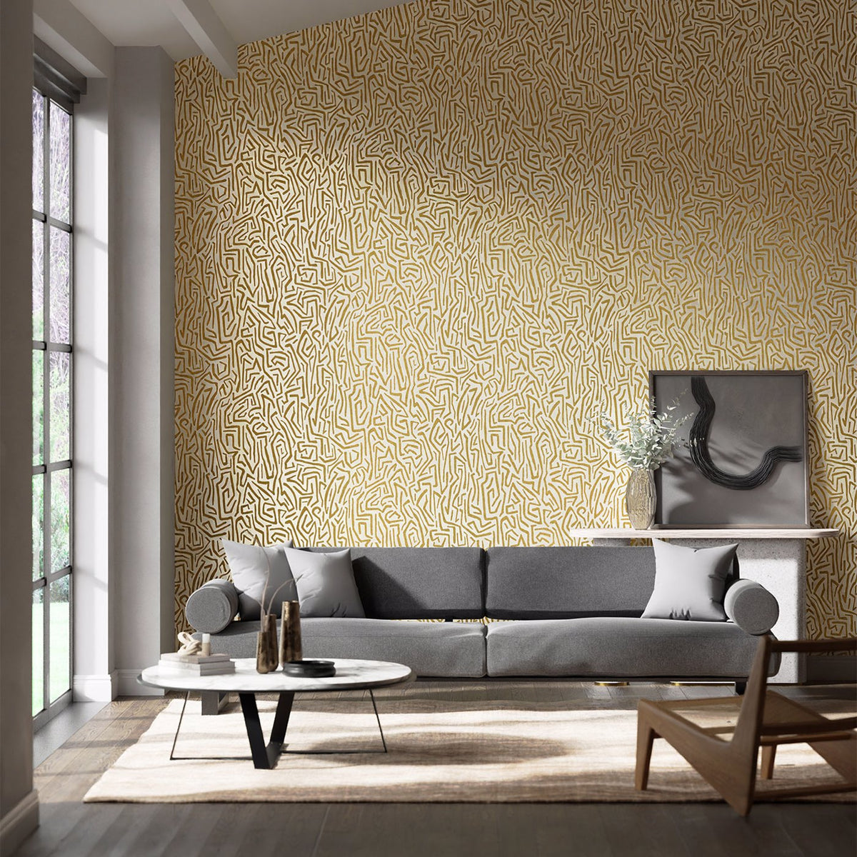 Melodic Gold/Paper Lantern