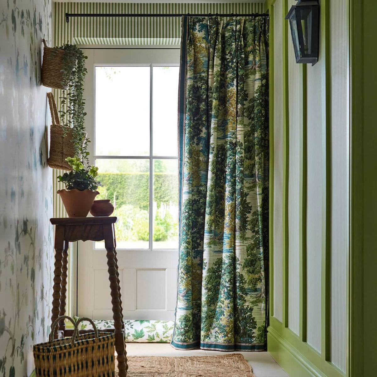 Pinetum Stripe - Sap Green
