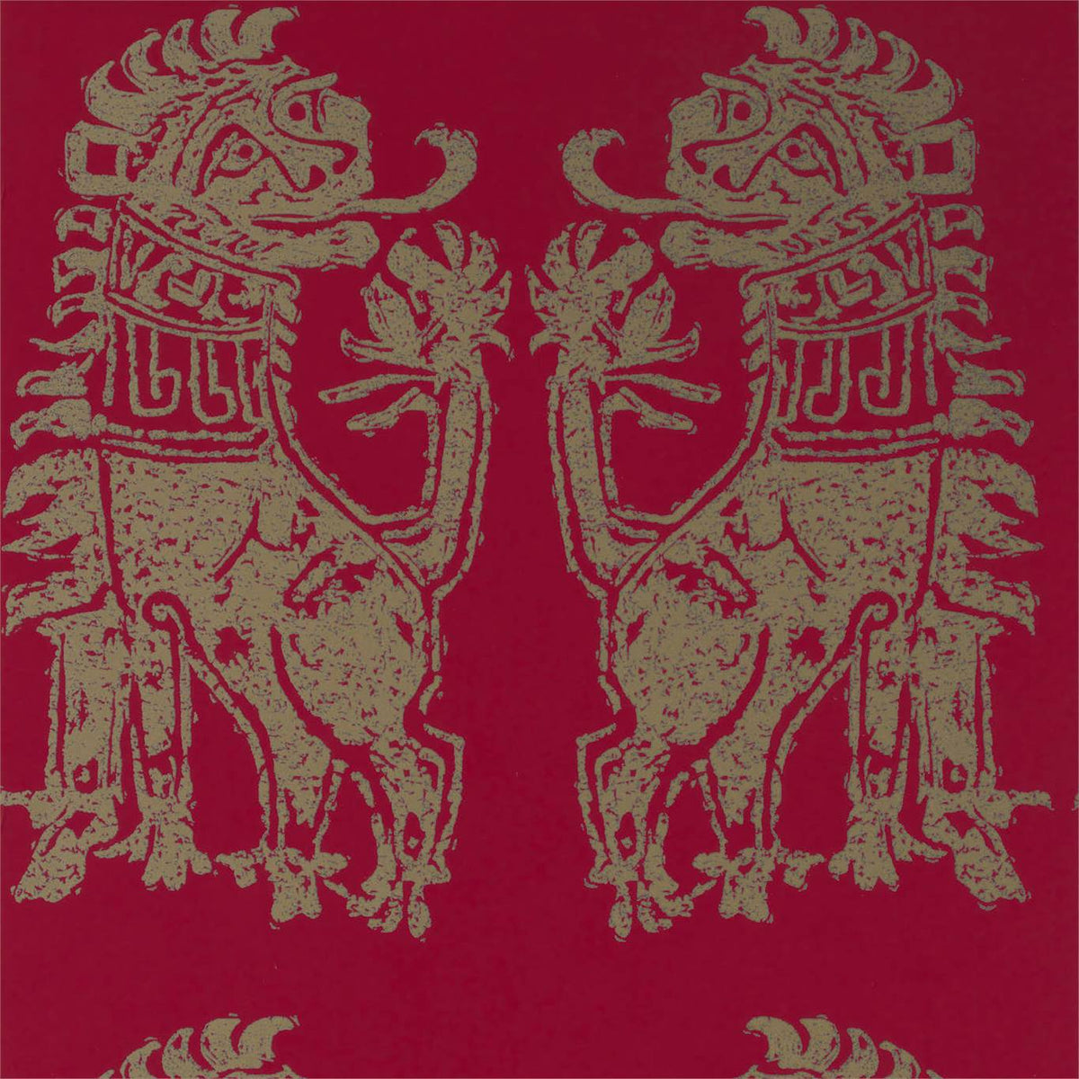 Sicilian Lion - Cinnabar/Bronze