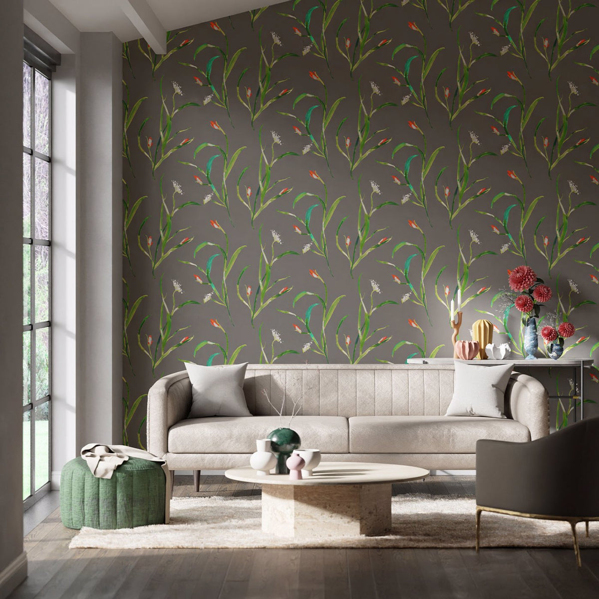 Saona - Kiwi/Charcoal