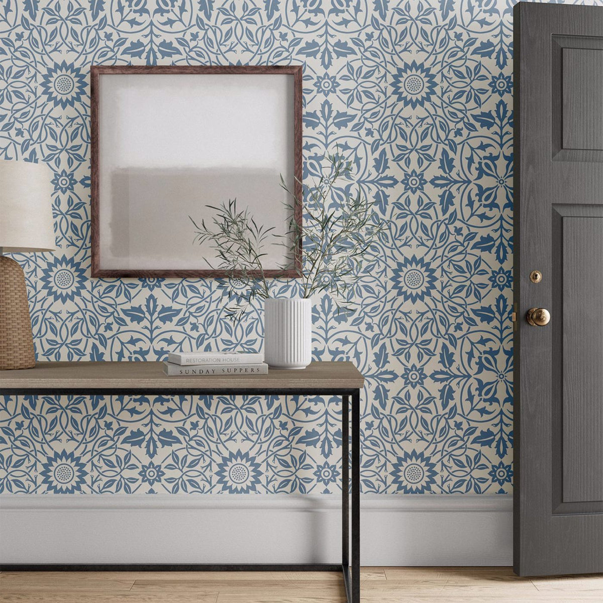 St James Ceiling - China Blue