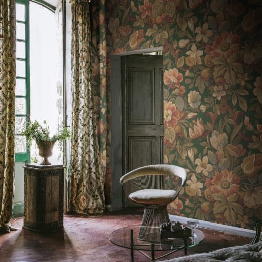 Vintage Flora - Green