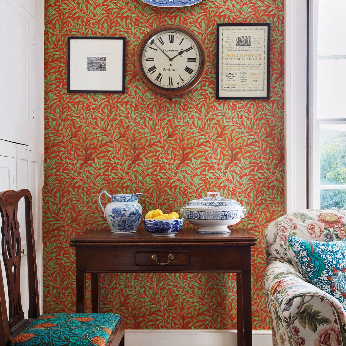 Willow Boughs - Tomato/Olive